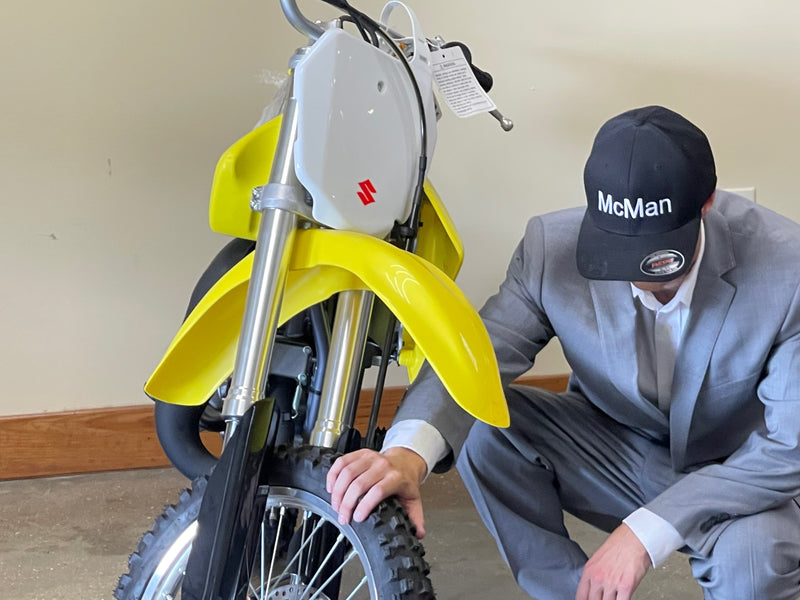 Mr. McMan Buys "The Jackson Bike" The Last Suzuki RM85L Big Wheel Racing Dirt Bike in North America