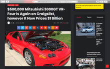 Load image into Gallery viewer, 1998 Mitsubishi 3000GT VR-4 Turbo $1 Billion